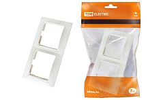 Рамка Таймыр 2м белый горизонтальная ТДМ          