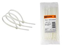 Хомут 4,8х250 нейлон (белый) (100шт) ТДМ          