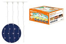 Гирлянда новогодняя "Занавес" 1х1 м, белый свет, наружное использование, IP44, ТДМ          