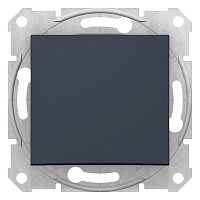 Выключатель с/у Sedna 1кл графит IP20 механизм 10А (упак-10шт) SchE          