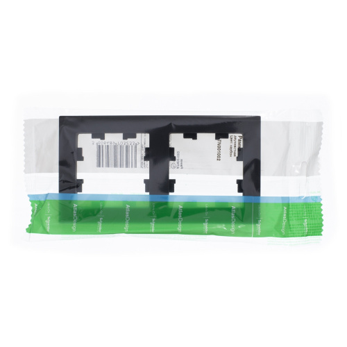 Рамка AtlasDesign 2м карбон, универсальная (упак-5шт) SchE                                         фото 4                    