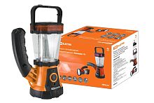 Фонарь светодиодный "Кемпинг 4" аккумуляторный, 24+19 LED, 44 лм/Вт, 3 режима с поворот. ручкой, ТДМ          