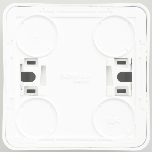 Розетка о/у Этюд 1м б/з белый IP20 16А (упак-25шт) SchE                                          фото 5                    