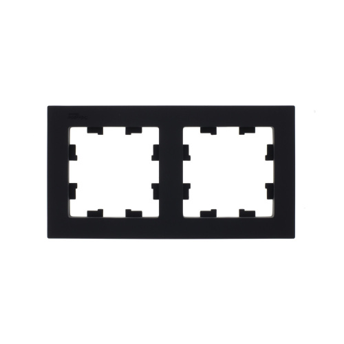 Рамка AtlasDesign 2м карбон, универсальная (упак-5шт) SchE                                         фото 3                    