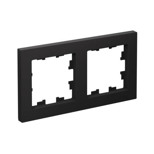 Рамка AtlasDesign 2м карбон, универсальная (упак-5шт) SchE                                        