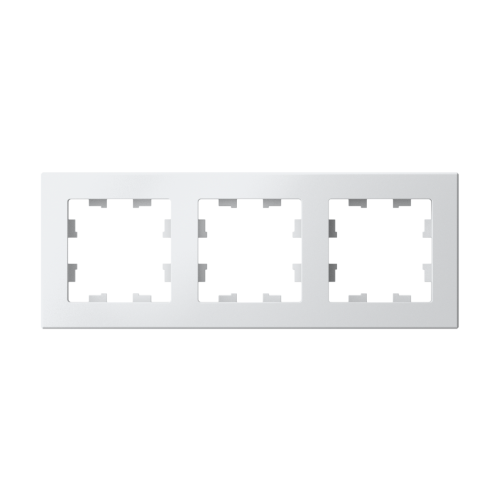 Рамка AtlasDesign 3м белый, универсальная (упак-15шт) SchE                                         фото 2                    