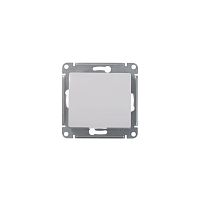 Переключатель с/у GLOSSA 1кл белый механизм IP20 10А на 2 направления (упак-20шт) SchE          
