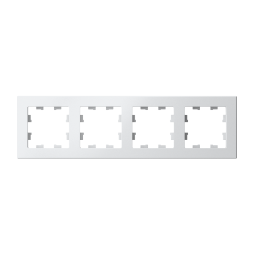 Рамка AtlasDesign 4м белый, универсальная (упак-15шт) SchE                                         фото 2                    