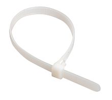 Хомут 3,6х100 нейлон (белый) (100шт) ИЭК          