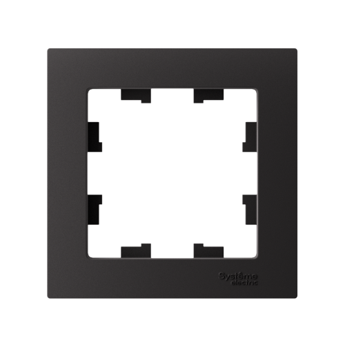 Рамка AtlasDesign 1м карбон (упак-10шт) SchE                                         фото 2                    
