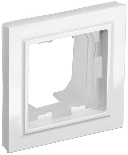 Рамка BRITE 1м белая IP44 ИЭК                                        