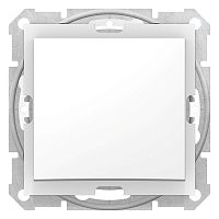 Выключатель с/у Sedna 1кл белый IP44 механизм 10А (упак-10шт) SchE          