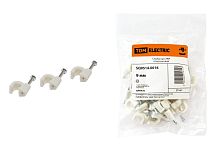 Скоба 9мм круглая пластиковая (50шт) ТДМ          