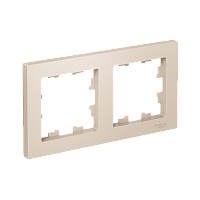 Рамка AtlasDesign 2м бежевый, универсальная (упак-30шт) SchE          