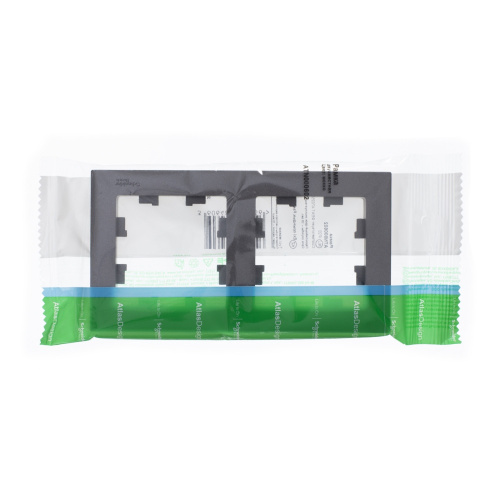 Рамка AtlasDesign 2м мокко, универсальная (упак-10шт) SchE                                         фото 3                    