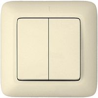 Выключатель с/у Прима 2кл белый IP20 6А (упак-96шт) SchE          