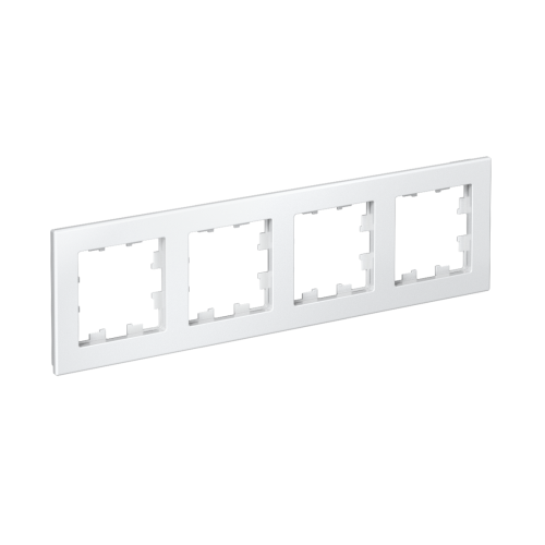 Рамка AtlasDesign 4м белый, универсальная (упак-15шт) SchE                                        