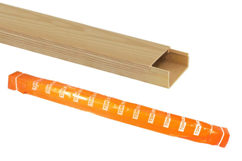 Кабель-канал  40х16 сосна 3D (50м) ТДМ аналог SQ0402-2307                                        