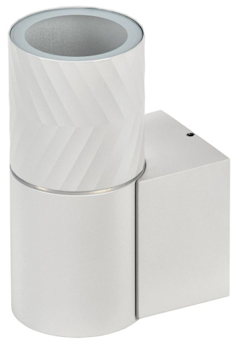 LIGHTING Светильник уличный 5107 настенный под лампу GU10 IP65 белый IEK                                        