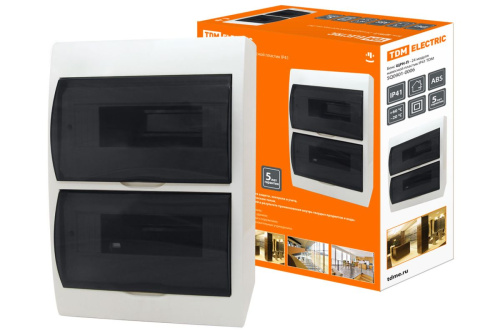 Бокс пластиковый ЩРН-П-24 270х323х102 IP41 ТДМ                                        