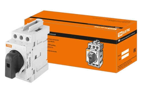 Рубильник модульный РМ-16 3П 16A ТДМ                                        