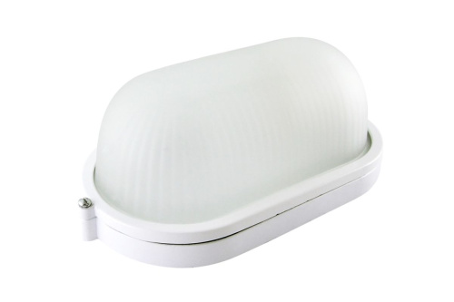 Светильник НПП  60Вт E27 НПБ1401 белый овал IP54 ТДМ                                        