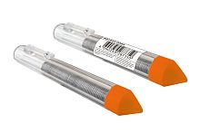 Припой с канифолью и флюсом (60% Sn/40% Pb) в пластиковой тубе d1мм 16 гр "Алмаз" ТДМ          