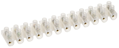 Зажим винтовой ЗВИ-10 2,5-6мм2 (2х12 пар/блистер) ИЭК                                        