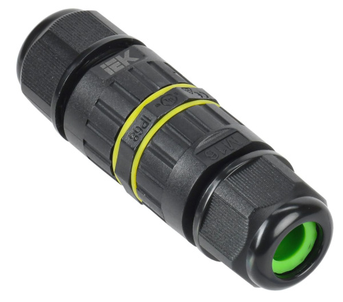 Коннектор кабельный герметичный WTP-302 3 PIN IP68 IEK                                        