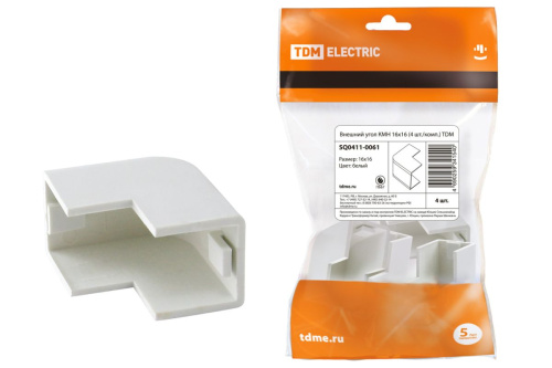 Внешний угол КМН 16х16 (4 шт./комп.) ТДМ                                        