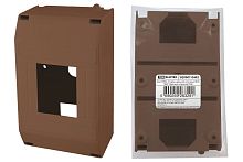 Бокс пластиковый КМПн 1/4 76х125х57 IP20 Эко бук ТДМ          