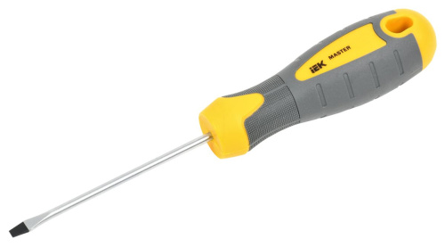 Отвертка шлицевая Master 6х125мм ИЭК                                        