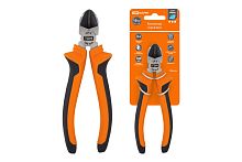 Бокорезы (кусачки), с двухкомпонентными рукоятками, CR-V сталь, 180 мм, серия "Алмаз" ТДМ          