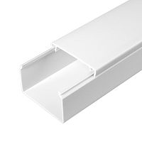 Кабель-канал белый 2-й замок в п/э 60х40 мм (40м/уп) Промрукав          