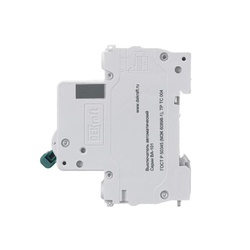 Автоматический выключатель 2п 25А С ВА-101 DEKraft                                         фото 3                    