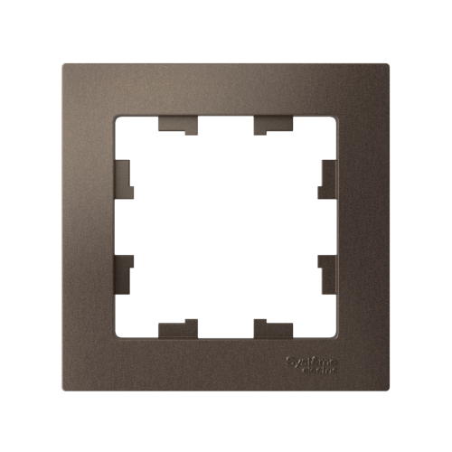 Рамка AtlasDesign 1м мокко (упак-20шт) SchE                                         фото 2                    