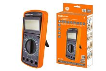 Мультиметр цифровой ударо- пыле- защищенный серия "МастерЭлектрик", DT9208A ТДМ          