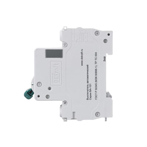 Автоматический выключатель 2п 50А С ВА-101 DEKraft                                         фото 2                    