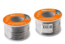 Припой с канифолью и флюсом (60% Sn/40% Pb) в бобине d1мм 250 гр "Алмаз" ТДМ          