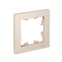 Рамка AtlasDesign 1м бежевый (упак-45шт) SchE          