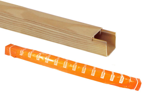 Кабель-канал  12х12 сосна 3D (140 м) ТДМ аналог SQ0402-2301                                        