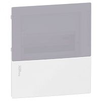 Бокс MINI PRAGMA IP40 1ряд/8мод.встр.дымч.дв. SchE MIP22108T          