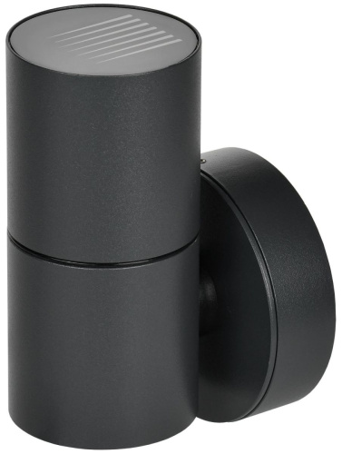 LIGHTING Светильник уличный 5112 настенный под лампу GU10 IP65 черный IEK                                        