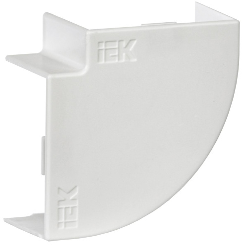 Поворот на 90град КМП 25х16 белый (4шт/компл) IEK                                        