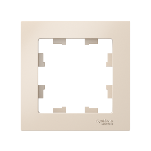 Рамка AtlasDesign 1м бежевый (упак-45шт) SchE                                         фото 2                    