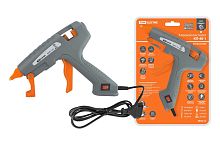 Клеевой пистолет КП-40-1, 7 мм, подставка, выключатель, шнур 1,3 м, 40 Вт, Т=220 С "Гранит" ТДМ          