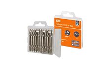 Набор бит №2, 10 бит: PH2x10, сталь S2 в пластиковом держателе, «Алмаз» ТДМ          