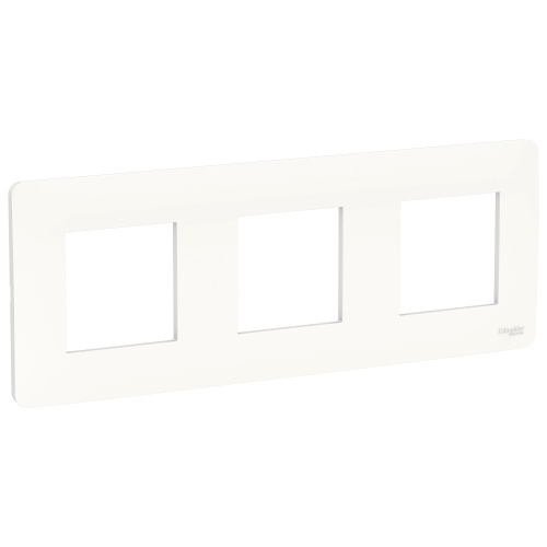 Рамка Unica Studio 3м белый, универсальная (упак-5шт) SchE                                        