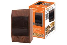 Бокс пластиковый ЩРН-П-4 112х200х92 IP41 Эко бук ТДМ          