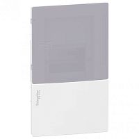 Бокс MINI PRAGMA IP40 1ряд/4мод.встр.дымч.дв. SchE MIP22104T          